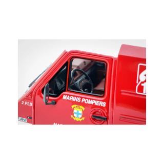 Renault Master T30 VSAB Pompiers Feuerwehr Marseille 1980 OttO mobile 1:18 Resinemodell (Türen, Motorhaube... nicht zu öffnen!)